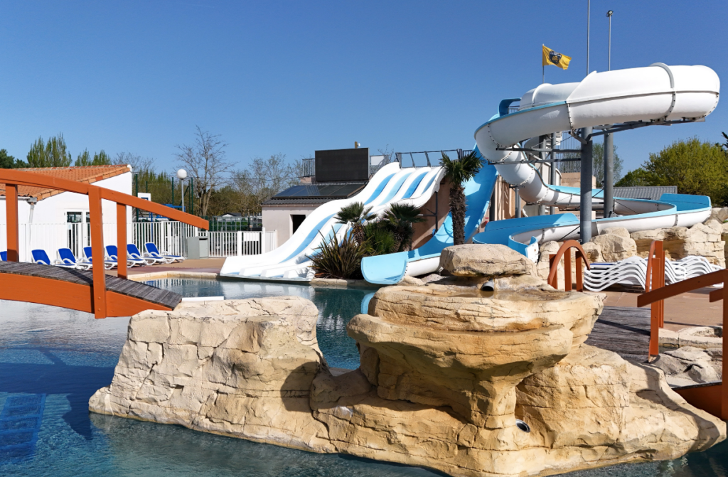 Espace aquatique du camping 4 étoiles à La Rochelle - Aytré